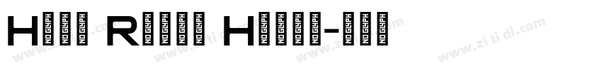 Hoss Round Heavy字体转换 Hoss Round Heavy字体转换